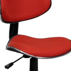 Emma And Oliver Red Fabric Swivel Ergonomic Task Office Chair -Emma And Oliver GUEST 005b5e60 2b27 4fe5 b6d5 d19c837aa8ca
