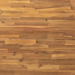 Emma And Oliver Natural Finish Solid Acacia Wood Dining Table With Black Metal Legs For Indoor And Outdoor Use -Emma And Oliver GUEST 02b3408a 228d 4438 ad98 1eadfb58d239