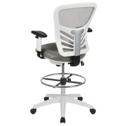Emma And Oliver Mid-Back Mesh Adjustable Ergonomic Drafting Chair, Task Chair -Emma And Oliver GUEST 02cd109a 1649 4c9f b998 831a1b13be8d