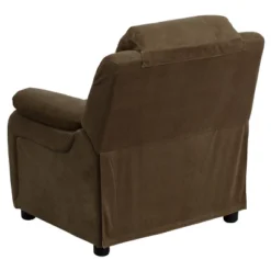 Emma And Oliver Deluxe Padded Contemporary Kids Recliner With Storage Arms -Emma And Oliver GUEST 05ac8ae6 82f8 42eb 82cc 615b95e7f7dc