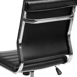 Emma And Oliver Mid-Back Armless LeatherSoft Ribbed Executive Swivel Office Chair 20 Emma And Oliver Mid-Back Armless LeatherSoft Ribbed Executive Swivel Office Chair -Emma And Oliver GUEST 069e54e5 bf38 4821 9ec2 d3e5f6ec55d8