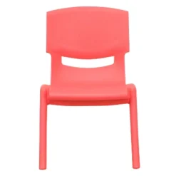 Emma And Oliver 4 Pack Plastic Stackable Pre-K/School Chairs With 10.5"H Seat -Emma And Oliver GUEST 0890c0b8 9e5d 4920 b472 4bacd70980ad