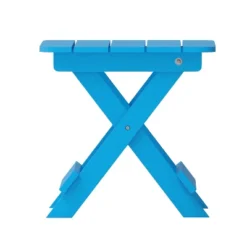 Emma And Oliver Portable Folding HDPE Adirondack Side Table For Indoor/Outdoor Use 22 Emma And Oliver Portable Folding HDPE Adirondack Side Table For Indoor/Outdoor Use -Emma And Oliver GUEST 09e5fc78 7230 406f b3cb 99de87ac4d67