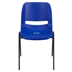 Emma And Oliver Ergonomic Kid's Shell Stack Chair - 12" Seat Daycare Home School -Emma And Oliver GUEST 0cccc592 2d94 4c2c 8c0b 834e4fdf24e4