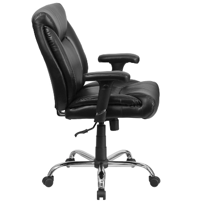 Emma And Oliver 400 Lb. Big & Tall Mid-Back Deep Tufted Ergonomic Task Office Chair & Arms 7 Emma And Oliver 400 Lb. Big & Tall Mid-Back Deep Tufted Ergonomic Task Office Chair & Arms - Image 7