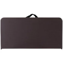 Emma And Oliver 2.83-Foot Square Bi-Fold Plastic Folding Table With Carrying Handle -Emma And Oliver GUEST 0df9ce9e c368 4c8e a615 e6d6d69baa12