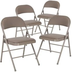 Emma And Oliver 4 Pack Vinyl Padded Metal Frame Event/Home Office Folding Chair 23 Emma And Oliver 4 Pack Vinyl Padded Metal Frame Event/Home Office Folding Chair -Emma And Oliver GUEST 11cd14e8 498b 434b 934b 715508a022af