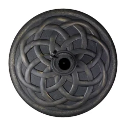 Emma And Oliver Universal Cement Patio Umbrella Base - Weatherproof - 19.25" Diameter -Emma And Oliver GUEST 129c55fc 4898 4835 ac9b b14413e7d071