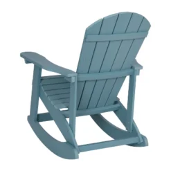 Emma And Oliver Set Of 2 Marcy Classic All-Weather Poly Resin Rocking Adirondack Chairs With Stainless Steel Hardware For Year Round Use -Emma And Oliver GUEST 1818399a 7771 434d 904f 836e17581607