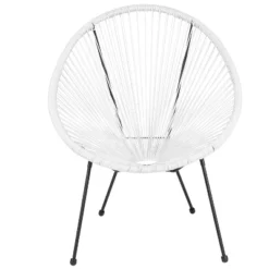 Emma And Oliver Rattan Bungee Lounge Chair -Emma And Oliver GUEST 18821624 b079 4949 b3fb c55068cbdd5d