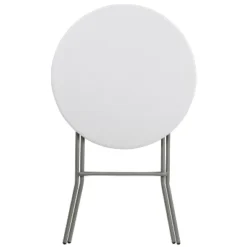 Emma And Oliver 2.6-Foot Round Granite White Plastic Bar Height Folding Event Table 8 Emma And Oliver 2.6-Foot Round Granite White Plastic Bar Height Folding Event Table -Emma And Oliver GUEST 197e654a 514a 48e2 b3ce 2e089a3ff831