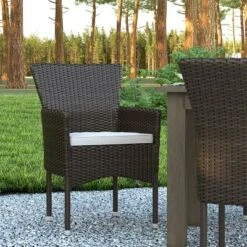 Emma And Oliver Set Of 4 Modern Wicker Patio Chairs With Removable Cushions For Indoor And Outdoor Use 15 Emma And Oliver Set Of 4 Modern Wicker Patio Chairs With Removable Cushions For Indoor And Outdoor Use -Emma And Oliver GUEST 1ba1de15 4cc7 4201 95e5 762eecd0438e