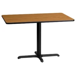 Emma And Oliver 24"x42" Rectangular Laminate Table With 23.5"x29.5" Table Height Base -Emma And Oliver GUEST 1bfc0fc4 1c2c 4824 8961 2a306ab05e74