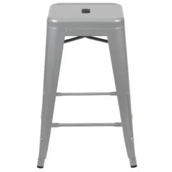 Emma And Oliver 4 Pack 24" High Metal Indoor Counter Bar Stool - Stackable Stool 22 Emma And Oliver 4 Pack 24" High Metal Indoor Counter Bar Stool - Stackable Stool -Emma And Oliver GUEST 1c32c633 b374 4622 850b f51ea798a719