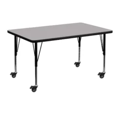 Emma And Oliver Mobile 30x48 Rectangle Laminate Preschool Activity Table -Emma And Oliver GUEST 1e10cc82 3566 4bab b586 2486bc5c9138