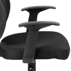 Emma And Oliver Mid-Back Mesh Swivel Ergonomic Task Office Chair - Arms -Emma And Oliver GUEST 1e22d84e 0dd2 4c00 92a7 ecb2caeedafd