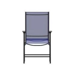 Emma And Oliver Outdoor Folding Patio Sling Chair / Portable Chair (2 Pack) -Emma And Oliver GUEST 1e5eeaa8 331d 42f2 a880 e4794927c2bb