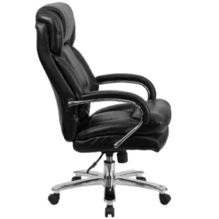 Emma And Oliver 24/7 500 Lb. Big & Tall Executive Swivel Ergonomic Office Chair With Loop Arms -Emma And Oliver GUEST 1fce26ae 8f5f 4778 9787 dcd987013153