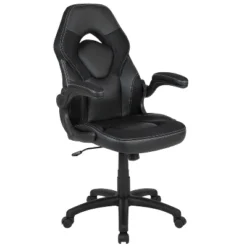 Emma And Oliver Gaming Racing PC Chair With Flip-up Arms -Emma And Oliver GUEST 1fd7d088 7e94 4b68 94e2 c14e1820814d