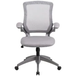 Emma And Oliver Mid-Back Gray Mesh Swivel Ergonomic Task Office Chair With Gray Frame 17 Emma And Oliver Mid-Back Gray Mesh Swivel Ergonomic Task Office Chair With Gray Frame -Emma And Oliver GUEST 1fd99e80 b63f 430c 9508 095f537654f6