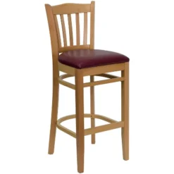 Emma And Oliver 2 Pack Vertical Slat Back Wooden Restaurant Barstool -Emma And Oliver GUEST 23146534 2832 4283 8179 e666a6cbe63b