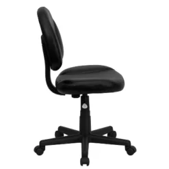 Emma And Oliver Mid-Back Black LeatherSoft Ergonomic Task Office Chair - Back Depth Adjustment 15 Emma And Oliver Mid-Back Black LeatherSoft Ergonomic Task Office Chair - Back Depth Adjustment -Emma And Oliver GUEST 245ae96d c3ba 4491 a70e 2758e4ec265e