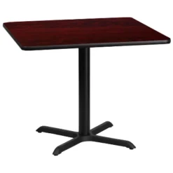 Emma And Oliver 36" Square Laminate Table Top With 30"x30" Table Height Base -Emma And Oliver GUEST 26e2bdb7 967f 493d b832 5206ba95eafe