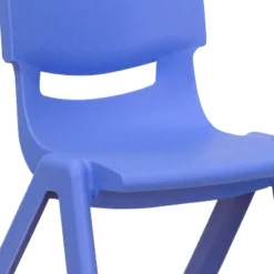 Emma And Oliver 4 Pack Plastic Stackable Pre-K/School Chairs With 10.5"H Seat -Emma And Oliver GUEST 275e3ff3 29ee 4204 bffc 6ccef60471ff