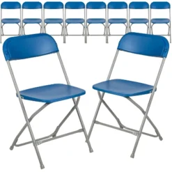 Emma And Oliver Set Of 10 Stackable Folding Plastic Chairs - 650 LB Weight Capacity 33 Emma And Oliver Set Of 10 Stackable Folding Plastic Chairs - 650 LB Weight Capacity -Emma And Oliver GUEST 27f2f206 57f1 44b5 bf13 4c6dd6676599