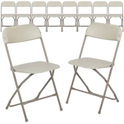 Emma And Oliver Set Of 10 Stackable Folding Plastic Chairs - 650 LB Weight Capacity 36 Emma And Oliver Set Of 10 Stackable Folding Plastic Chairs - 650 LB Weight Capacity -Emma And Oliver GUEST 2cf162e8 d5fe 4b09 8f71 70b1ff710f33