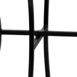 Emma And Oliver Commercial Grade 28" Square Colorful Metal Garden Patio Table -Emma And Oliver GUEST 2fae5494 22e1 43a8 a2d9 d8c4389f4337