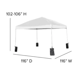 Emma And Oliver Portable Tailgate And Camping Set With Pop Up Event Canopy Tent With Wheeled Case And Folding Table With Benches Set -Emma And Oliver GUEST 32af7948 d8fe 49c7 b2ba 5239af9ba556