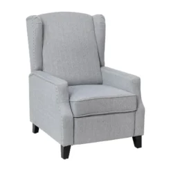 Emma And Oliver Fabric Upholstered Easy Push Back Recliner - Classic Wingback Design With Nailhead Accent Trim And Footrest 27 Emma And Oliver Fabric Upholstered Easy Push Back Recliner - Classic Wingback Design With Nailhead Accent Trim And Footrest -Emma And Oliver GUEST 33ed7dcf 35ae 4ee9 affe f4ddc29ff0c4