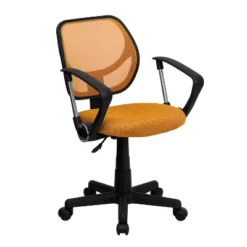 Emma And Oliver Mid-Back Mesh Swivel Task Office Chair With Curved Square Back And Arms 26 Emma And Oliver Mid-Back Mesh Swivel Task Office Chair With Curved Square Back And Arms -Emma And Oliver GUEST 386d858a 6101 43d2 abf5 bbc33159f433
