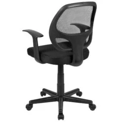 Emma And Oliver Mid-Back Mesh Swivel Ergonomic Task Office Chair - Arms -Emma And Oliver GUEST 3c194aac 6055 42c2 b991 ad8c8a0c851a