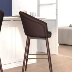 Emma And Oliver Upholstered Bar Height Dining Stool With Wood Frame 16 Emma And Oliver Upholstered Bar Height Dining Stool With Wood Frame -Emma And Oliver GUEST 3c223983 75d3 45ae a50c f90d416e4991