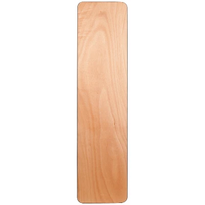 Emma And Oliver 6-Foot Rectangular Wood Folding Training / Seminar Table With Clear Coated Top 3 Emma And Oliver 6-Foot Rectangular Wood Folding Training / Seminar Table With Clear Coated Top - Image 3