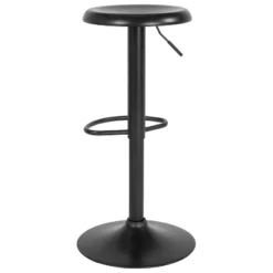 Emma And Oliver Adjustable Height Retro Barstool -Emma And Oliver GUEST 3f427460 1c91 4c11 b365 4727b922069a