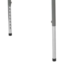 Emma And Oliver 2.79-Foot Square Height Adjustable Granite White Plastic Folding Table -Emma And Oliver GUEST 430aa77b 26cc 472c be4e e7c20cabb205