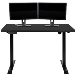 Emma And Oliver Electric Height Adjustable Standing Desk - 48" Wide X 24" Deep -Emma And Oliver GUEST 4828db39 7c54 480a a655 f049308c8631
