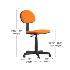 Emma And Oliver Adjustable Mesh Swivel Task Office Chair - Low Back Student Desk Chair 14 Emma And Oliver Adjustable Mesh Swivel Task Office Chair - Low Back Student Desk Chair -Emma And Oliver GUEST 4b38cdce 44f4 4604 ba38 1837e4067060