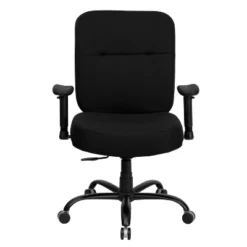 Emma And Oliver 400 Lb. Big & Tall High Back Rectangular Back Ergonomic Office Chair & Arms -Emma And Oliver GUEST 4cde6acd a7b6 4135 94b7 f46af9df264f