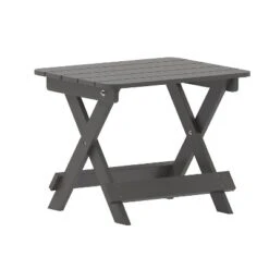 Emma And Oliver Portable Folding HDPE Adirondack Side Table For Indoor/Outdoor Use 25 Emma And Oliver Portable Folding HDPE Adirondack Side Table For Indoor/Outdoor Use -Emma And Oliver GUEST 4ced9604 fc96 4ee5 9342 55e94856db4a