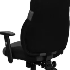 Emma And Oliver High Back Ergonomic Black/Gray Mesh Swivel Task Office Chair W/ Adjustable Arms -Emma And Oliver GUEST 50201ed2 2034 4055 8dbe 28789f0dba2d