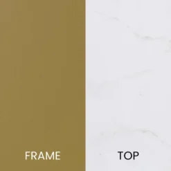 Emma And Oliver Laminate Living Room Coffee Table With Crisscross Metal Frame -Emma And Oliver GUEST 50d72d0a 0753 4691 8a46 fa978135fb92