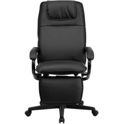 Emma And Oliver High Back Black LeatherSoft Executive Reclining Ergonomic Office Chair With Arms -Emma And Oliver GUEST 54a056a4 84a3 416f ae40 012d85b32045