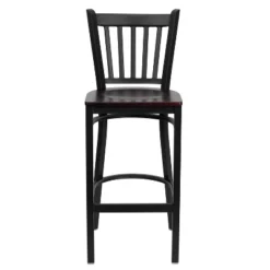 Emma And Oliver 2 Pack Vertical Back Metal Restaurant Barstool -Emma And Oliver GUEST 552704ea fedd 4436 bb8a 2718eb3397f5