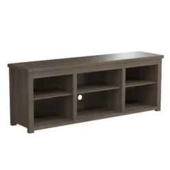 Emma And Oliver Cube Style TV Stand For Up To 80" TV's - 65" Media Console With 6 Open Storage Shelves -Emma And Oliver GUEST 559254b3 9499 45db a130 8742ddc532a2