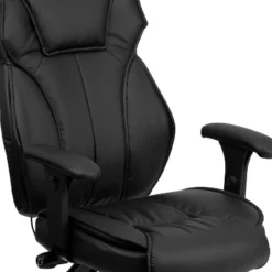Emma And Oliver High Back Black LeatherSoft Multifunction Ergonomic Office Chair, Lumbar Knob -Emma And Oliver GUEST 565a8069 9576 4da2 b7a5 ec672e8735e9