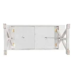 Emma And Oliver 8' X 40" Rectangular Solid Pine Folding Farm Table With Crisscross Legs -Emma And Oliver GUEST 5a0df370 27e6 43f7 a1d0 51601cabc82e